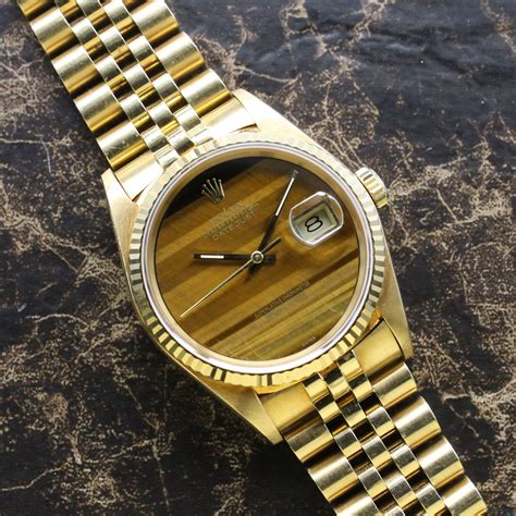 rolex 16018 tiger eye|rolex datejust 16018.